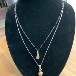 Geometric necklace